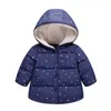 Veste d'automne et d'hiver pour enfants, veste mignonne pour enfants, vêtements décontractés, vêtements en coton pour filles de 1 à 5 ans, 201126