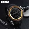 SKMEI marque hommes montres de sport mode Chronos compte à rebours étanche LED montre numérique homme montre-bracelet militaire Relogio Masculino 220113