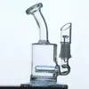 미니 봉 15cm 물 담뱃대 물 파이프 재활용 기름 조작 Handy Glass Concentrate Bong