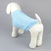 Autumn Winter Warm Pet Sweaters Fashion Solid Color Knitted Pet Apparel Teddy Bulldog Schnauzer Small Dog