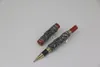 أعلى Quatily Jinhao Grey-Red لون فريد من نوعه مزدوج التنين التنين المعدني الأسطوانة قرطاسية القلم مستلزمات المكاتب المكتبية لكتابة قلم الهدية