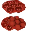 7 Cells Large Semicircle Silicone Cake Mold Muffin Chocolate Cookie Baking Mould Pan Heat Resistant Baking Tool