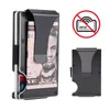 Metal metal mini para klip moda koruma bankası kartı antitheft erkek kartvizitler cüzdanı engelleme1511126