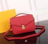 2021 Luxury Hot Sell Leather Women Messenger Bag Classic Style Fashion Bags Shoulder Lady Totes Handbag Girl Postman Handbags Have Box Card