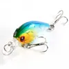 8pcs set 4cm 3 7g Mini Wobblers Crankbait Fishing Lure Artificial Bait Hard Floating Wobbler2012