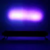 Nouveau Design AC100V-240V 260W UV 9-LED télécommandé/Auto/son/DMX lumière violette DJ fête de mariage lumière de scène éclairage de scène noir