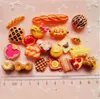 Craft Tools Bread blessing bag DIY cream mobile phone shell material package simulation resin breads food and game accessories
