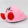 28cm Kirby Plush Toy Kirby Indoor Slipper Winter Warm Shoes at Home for Adults Y201026