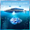 Varje EB02 RC -båt Remote Control Ship 2,4 g 4Ch High Speed ​​Motor upp till 30+ km / h för Pool och Lake 40 minuters användning Time Boat Toys