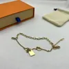 2022 Love Armband Halsband Mode Man Kvinna Kedja Bröllopsarmband Halsband Special Designer Smycken Toppkvalitet med BOX