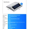 3 LED Solar panel outdoor Lamp Led wall waterproof auto Sensor rechargeable Night light road stairs stainless Light garden Bulb