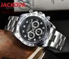 Montre De Luxe negócios suíça highend relógios masculinos luxo moda calendário masculino pequeno mostrador trabalhando famoso presidente stopwatch286t