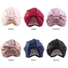 NOUVEAU Bonnet de nuit pour femmes Bonnet en satin femme Chapeau de nuit en soie Chapeaux de bain pour filles dame Durags Durag casquette de soin des cheveux Head Cover headwrap beanie crâne casquettes