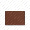 ユニセックスファッションカジュアルデザイナーラグジュアリークレジットカードホルダーポケットウォレットコイン財布キーポーチ高品質トップ5A M60502 N63143 M616270T