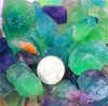 Doğal Şifa Kristalleri Taş Sri Lanka Kristal Renk Florit Kaba Küçük Süsler Mücevher Düzensiz Yeşil Yüksek Kalite 2AJ M2