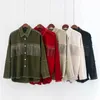 Vintage Snygg Fringe Beaded Loose Denim Jacket Coat Women 2020 Fashion Långärmad Frayed Trim Ladies Outerwear Chaqueta Mujer