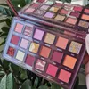 Новейшие рождественские палитра макияжа Neaughty Nude Teeshadow Palette 18 цветов матовая и сметная палитра для век для век DHL Бесплатная доставка