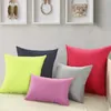 pillow case pure color polyester white pillow cover cushion covers decor blank christmas decors gift 45 45cm