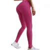 Pantalones de yoga de cintura alta para mujer Control de barriga Adelgazamiento Leggings de entrenamiento Correr Levantamiento de glúteos Medias T667
