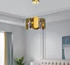 Nowy nowoczesny luksusowy żyrandol prosty LED salon jadalnia oprawy sypialni restauracja odzież sklep Nowa lampa wisząca