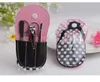 100pcs Wedding favors gifts Flower Flip-Flop Manicure Set white dot slipper shape nail care set + DHL Free Shipping SN2291