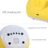 Cute Chick Despertador Digital Carregamento USB Luz Noturna com Três Níveis de Brilho Controle Tocante Lâmpada de Cabeceira Embutida de Alta Capacidade Re