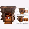 National Geographic Africa Collection NG A5290 A5280 Laptop Backpack SLR Camera Bag Canvas Leather Cover Po Bag 201118231B