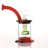 Hookahs 5 Colors Assemble Silicone Bong tall 15cm Easy clean Dab Rig small rigs glass bongs pipe