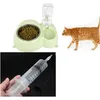 مغذيات Cat Bowls قابلة لإعادة الاستخدام الكبيرة الزرائية الزراعية البلاستيكية الغذائية الصحة المعقمة أدوات حقنة المحقنة إكسسوارات Cat 1