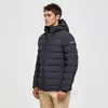 Tiger Force White Duck Down Winter Jacket Men Parka Thickened Puffer Jacket with Hooded Male Warm Coat 201116