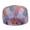 Sboy chapeaux Fibonacci Vintage béret hommes femmes chapeau coton Patchwork Flatcap Cap12262275