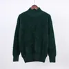 Hirsionsan Pull Femmes Hiver Mink Cachemire Pulls Casual O Cou Doux Pull Chaud Automne Mohair Pulls Pull Femme 201221