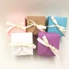 10pcs Colorful Love Wedding Party Favors Paper Gift Boxes Happy Birthday Handmade Candy Packing Box+fre jllIXs