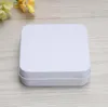 100 Pcs Square Tin Box for Condom Packing Box Jewelry Metal Storage Boxes Small Gift Box Size 70x70x23mm SN2041