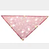 Lot de 50 piezas de 50 piezas Lot de perros de perros navideños Pet Collar Bandanas Pet Bandanas Buff Buff Tada Y01258o