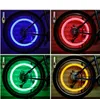 LED Flash Tire Bike Wheel Valve Cap Light Car Bike Bicycle Motorbicycle Wheel Tire Light LED Car Light lampade colorate di sicurezza per ciclismo