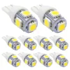 100x T10 LED-billjus W5W 5050 194 168 T10 LED-lampa Auto Wedge Clearance Lampa T10 Wedge Side Lampor Biltillstånd Ljus Ny Ankomst