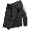 Mit kapuze Daunenjacke Männer Winter männer Weiße Ente Daunenjacke Mantel Lässig Dicke Warme Mantel Winter Parkas Männer Streetwear 201127