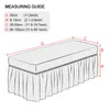 Long Bench Cover Bubble Piano Slipcover Stretch Seat Case Protector Elastic Chair Covers Living Room el Decor 220302