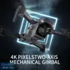 SG907 PRO 4K-DH Dual Camera 5G FPV Drone, 50x ZOOM, 2 Axis Gimbal Anti-Shake, Borstlös Motor, GPS Optisk Flödesposition, Smart Follow, 3-1