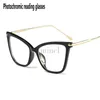 Solglasögon Progressiva multifokala linser Konvertera optiska färgläsningsglasögon Kvinnor Läsare nära punkter Far Vision FML251B