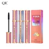 QIC Mascara Colorful Star Sky Waterproof Black Mascara 36H Långvarig Cruling Tjock Förlängning Snabb Snabbtorkande Makeup Lash Mascara