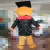 Costumi della mascotte Halloween Doctor Hat Bear Mascot Costume Suit Party Dress Abbigliamento Carnevale Adulti Cartoon Outfit Xmas Easter Ad Clothes