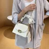 Cross Body 2022 Simple Chain Crossbody Bags For Women Mini PU Leather Handbags With Wallet Small Tote Purses 2 Pcs Set