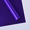 Pure Colour Wrapping Paper Glossy Platinum Watertight Papers Manual Packaging Materials Party Background Bouquet Decorate New 11 5cy N2