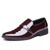 Dress Fashion Slip on Split Leather Pointed Toe Sneakers Men Business Wedding Oxfords Formal Shoes Y200420 GAI GAI GAI