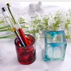 DIY Epoxy Resin Silicone Molds Drop Glue Crystal Square Round Pen Container Desktop Mirror Craft Tools White Translucent Hot Sale 5 5lya M2