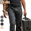 S-5XL Mężczyźni Casual Cargo Spodnie Klasyczne Piesze wędrówki Trekking Army Taktyczne Spodnie dresowe Kamuflaż Military Multi Pocket Spodnie H1223