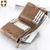 mens wallet leather genuine short billetera men039s purse bolsa de dinheiro small money bag men trifold wallets a hombre 5303662605