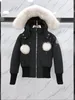 women Winter Down Parka Jassen Chaquetas Outerwear Big Fur Fourrure Manteau Canada Down Jacket Expedition Coat Doudoune Mooses knu4041221